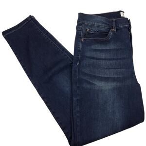 Nicole Miller New York Soho High Rise Skinny Dark Wash Jeans Women’s Size 14
